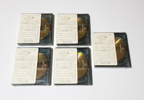 Paquete De 5 Discos Tdk 74min Minidisc Md Sellados Pack 5