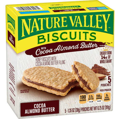 Nature Valley Sandwiches De Galletas, Mantequilla De Cacao Y