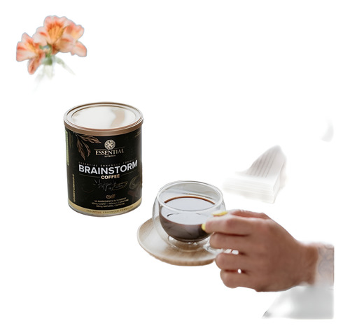 Brainstorm Coffee (186g) - Sabor: Café Com Especiarias