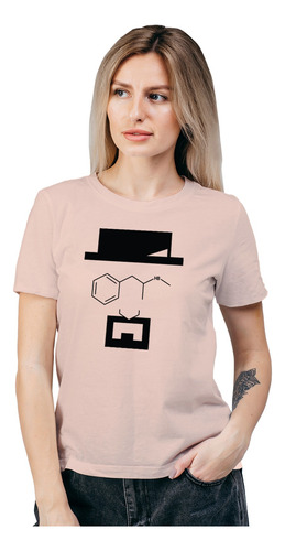 Polera Mujer Heisenberg Breaking Bad Hb Orgánica Premium Se1