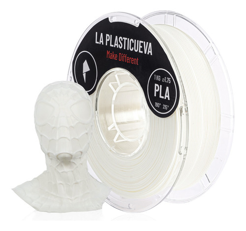 Pla 1.75 - 1kg Filamento Blanco Impresión 3d -la Plasticueva