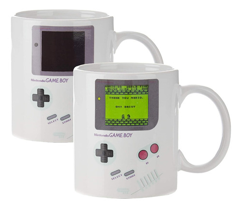 Paladone Gameboy Heat Changing Coffee Mug - Gift For Game