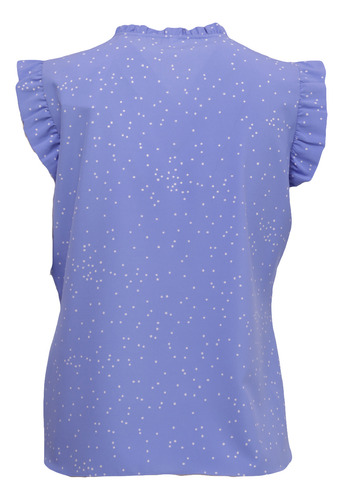 Blusa Casual Con Botones Y Puntos Zucca 0464