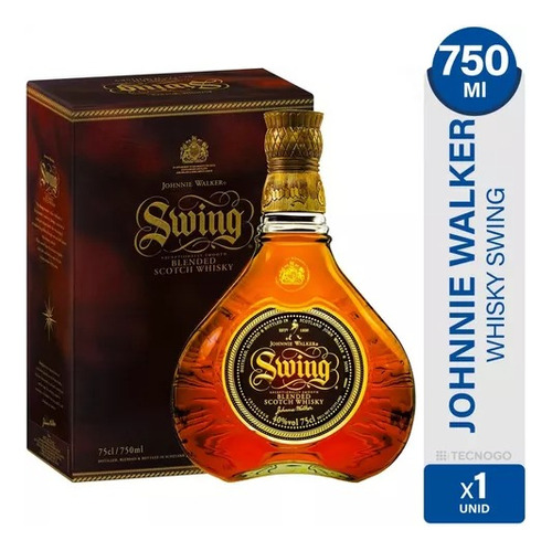 Whisky Johnnie Walker Swing X 3 Unidades De 750 Ml