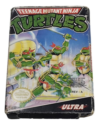 Teenage Mutante Ninja Turtles Nintendo Nes En Caja Completo.