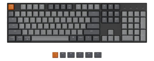 Teclado Mecánico Inalámbrico K10 Para Juegos, 104 Teclas De 