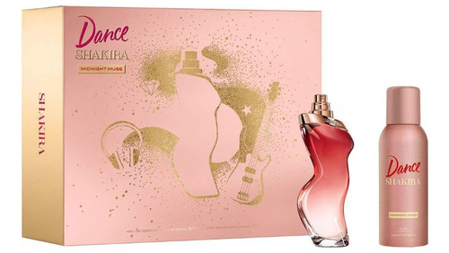 Perfume Dance Midnight Muse Shakira Edt 80ml + Desodorante