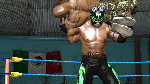 Aaa Lucha Libre Héroes Del Ring Xbox 360 (Reacondicionado)
