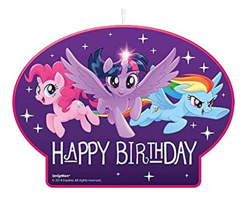 Mini Velas Moldeadas Para Tartas My Little Pony