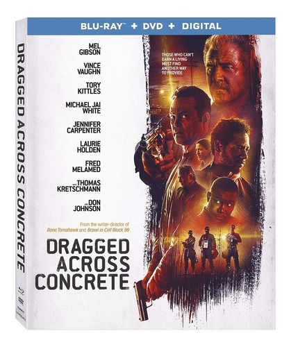 Blu-ray + Dvd Dragged Across Concrete