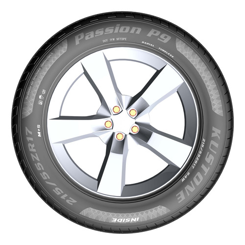1 Llanta 275/40r19 105w Kustone Passion P9 Runflat/rsc Índice De Velocidad W