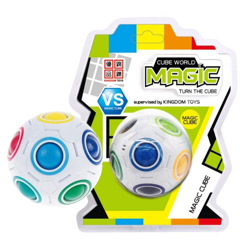 Cubo Magico Pelota Esfera Cube World Magic Jyj014 Mundomania