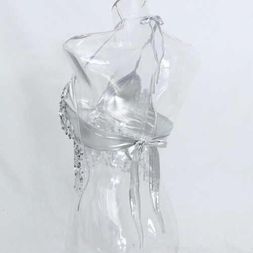 L Sujetador De Danza De Vientre Con Borlas Lentejuelas Tops