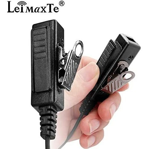 Leimaxte Xpr3300e Auricular Para Motorola Radio Xpr3500 Xpr3