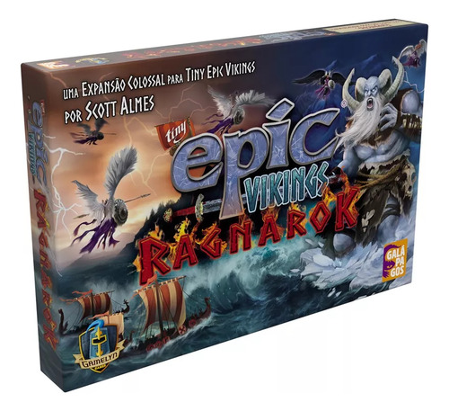 Tiny Epic Vikings: Ragnarok Expansão De Jogo De Tabuleiro