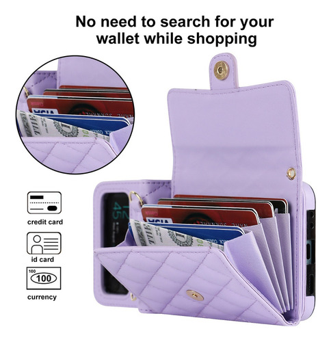 Funda Para Samsung Galaxy Flip Z4/z3 Correa Border Case