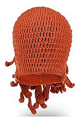 Gorro De Punto Bárbaro Con Pasamontañas Para Invierno, Cálid