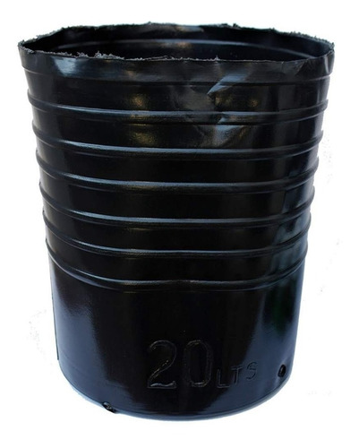 Maceta Soplada Plastico 7 Litros Cultivo Jardín Vivero