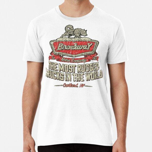 Remera Brockway Motor Company 1912 Algodon Premium