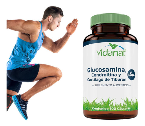 Glucosamina, Condroitina Y Cartílago De Tiburón Vidanat® 100