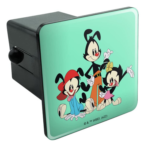 Grafico Ma Animaniacs Group Tow Trailer Hitch Cover Plug