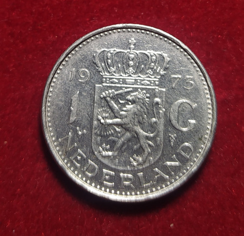 Moneda 1 Florin Paises Bajos 1973 Holanda 