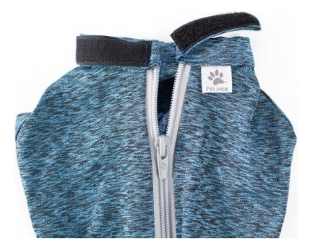 Ropa Post Quirúrgica Perro Castración Macho Duo Dry Azul 13