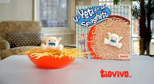 Juego De Mesa Infantil Un Yeti En Mi Spaghetti