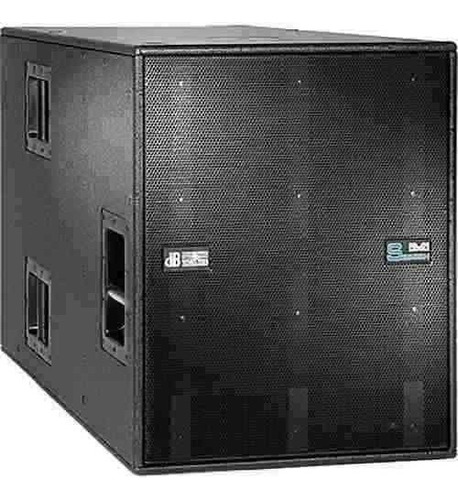 Bafle Subwoofer Db Technologies Activo Cardiode 2500w Rms Color Negro