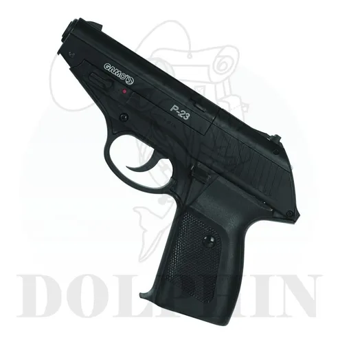 Kit Pistola Gamo Co2 P23 Combat 10 Tiros + Garrafa + Balines