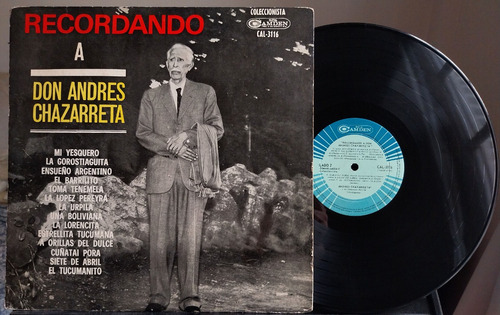 Vinilo Lp Recordando A Don Andres Chazarreta  - Edfargz