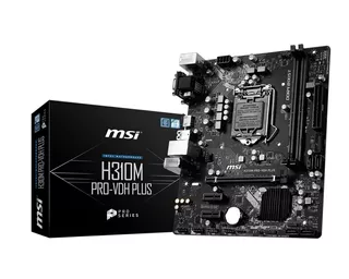 Msi H310m Pro-vdh Plus - Motherboard - Micro Atx