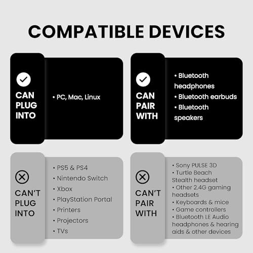 Pack Adaptador Bluetooth 5.3 Usb-c Para Pc Y Mac