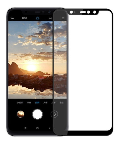 Vidrio Templado 5d Full Xiaomi Note 6 Pro Cubre 100%
