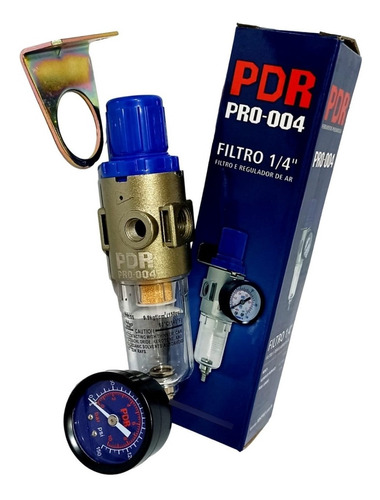 Filtro Regulador De Ar Para Compressor Ar Pdr Pro-004 