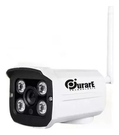 Cámara  Exterior Wifi Ip 2 Mpx Dia Y Noche App Purare 