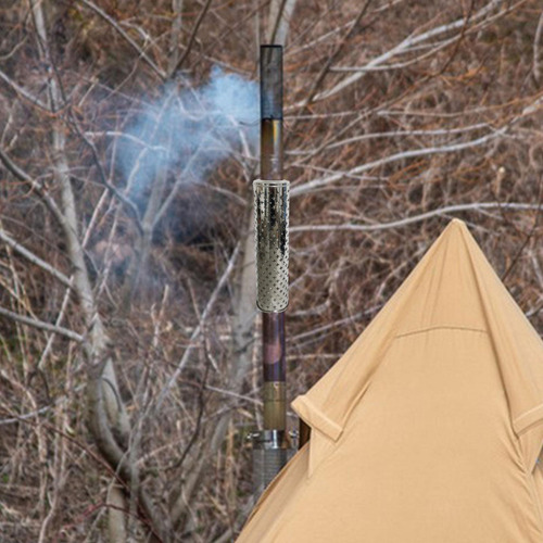 Estufa De Tubo Calentador De Invierno Chimenea Portátil