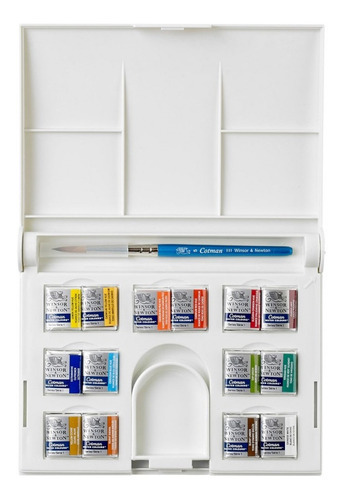 Acuarelas Cotman Set Compacto X 14 Colores En Pastilla