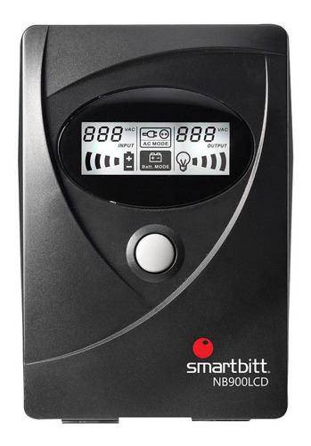 No Break Reg Y Sup De Picos Smartbitt 6 Cont 900va Pant Lcd