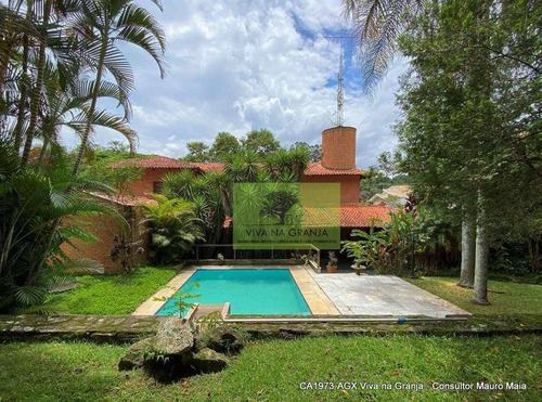 Inpla - Linda Casa, 4d(2sts),ótima Localização, Lareira, Piscina, Gourmet! - Ca1973