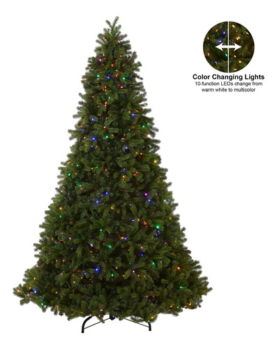 Árbol De Navidad Douglas 1000 Luces Led Bajo Voltaje