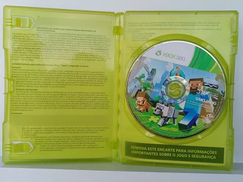 Dvd jogo minecraft o xbox 360