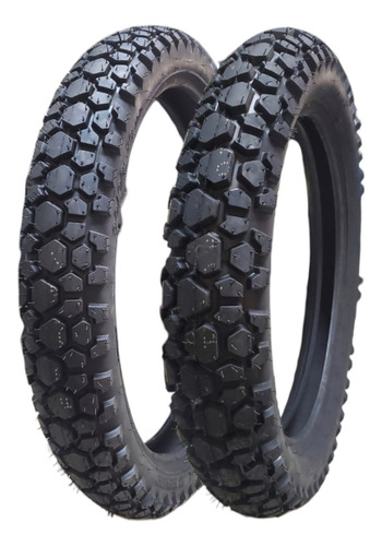 Llantas 90/90-19 + 110/90-17 Power Tire 6pr Tt Dm150 Xr150