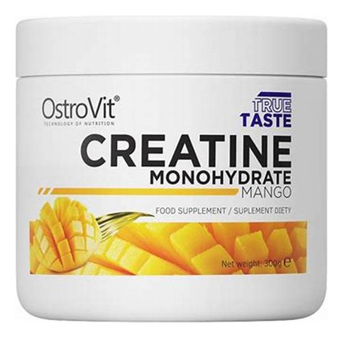 Creatine Monohydrate 300grs 120 Servicios - Ostrovit Sabor Mango