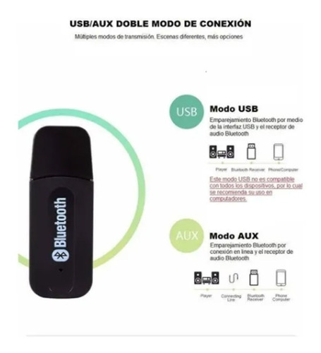 Adaptador Bluetooth Audio Y Sonido + Obsequio