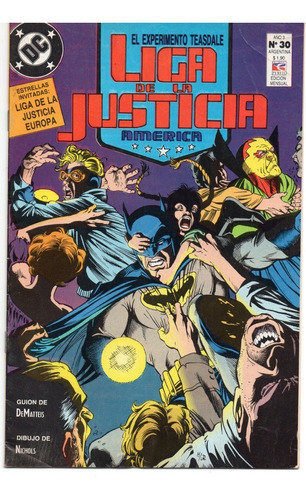 Liga De La Justicia America Nro 30 / Dc Comics / Perfil