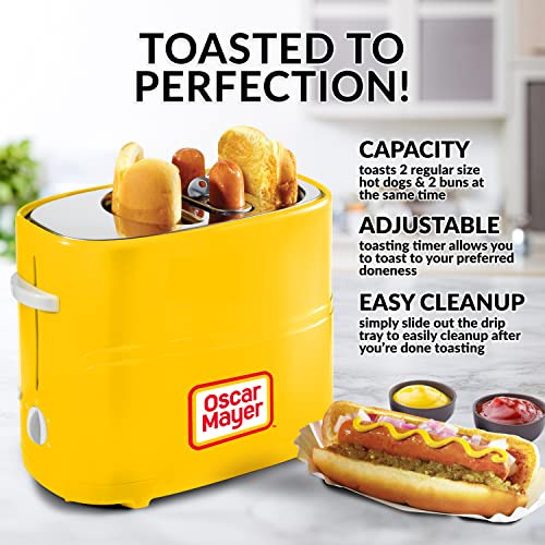 Tostadora Oscar Mayer De 2 Ranuras Para Salchichas Y Panecil