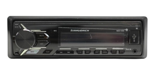 Imagen 1 de 1 de Estéreo para auto Maverick MAV-1550 con USB, bluetooth y lector de tarjeta SD