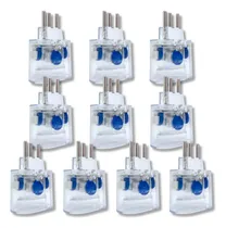 Comprar Kit 10 Dps Protetor Tomada Surtos Clamper Pocket 3 Pinos 10a