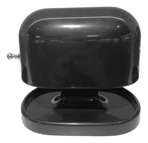 Cubierta De Papel De Seda Soporte De Primavera Negro
